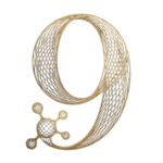 The Nines Peptides logo mark